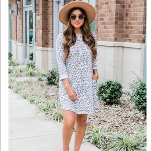 Chase My Love Animal Print Shift